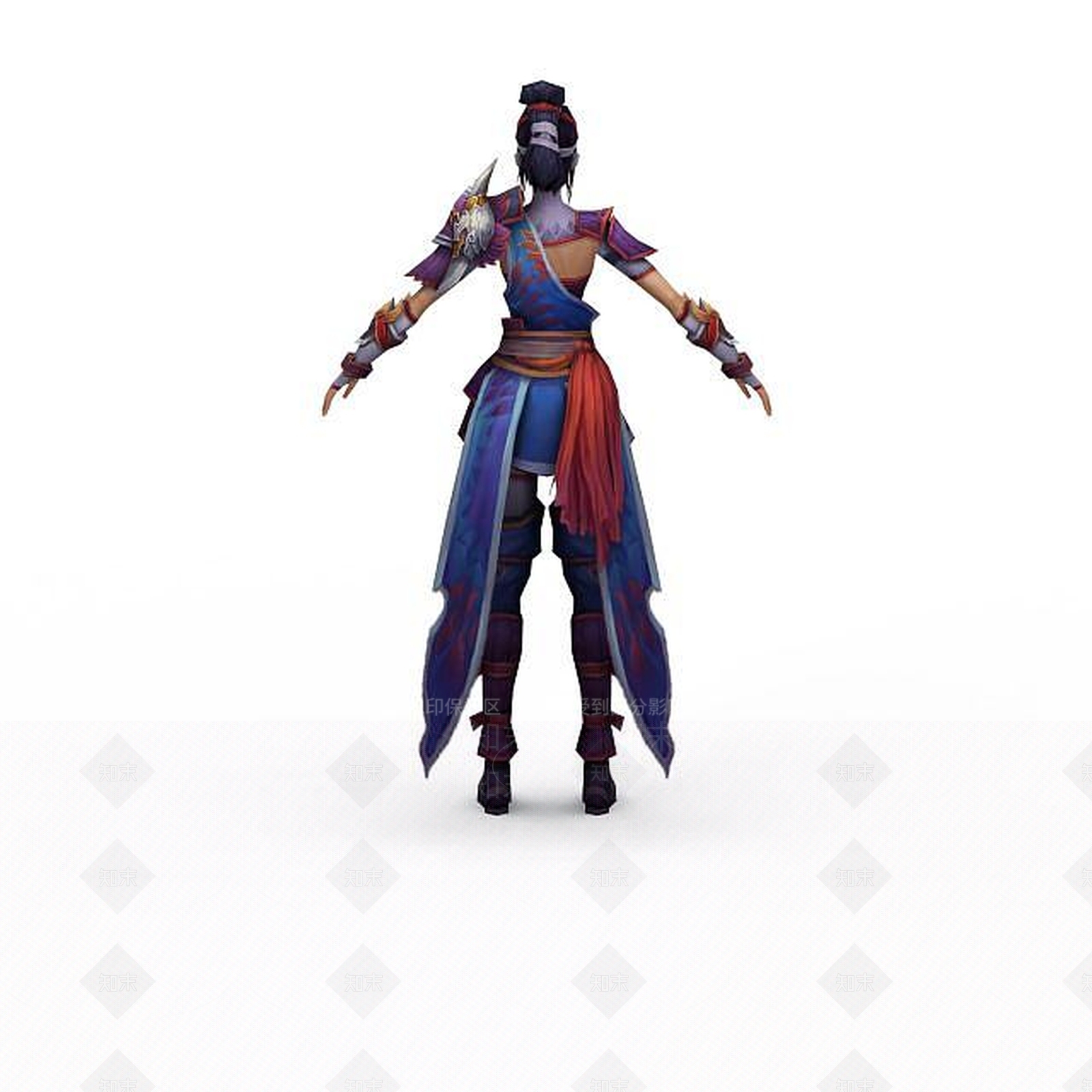 现代虚拟人物3D模型下载【ID:1199836254】
