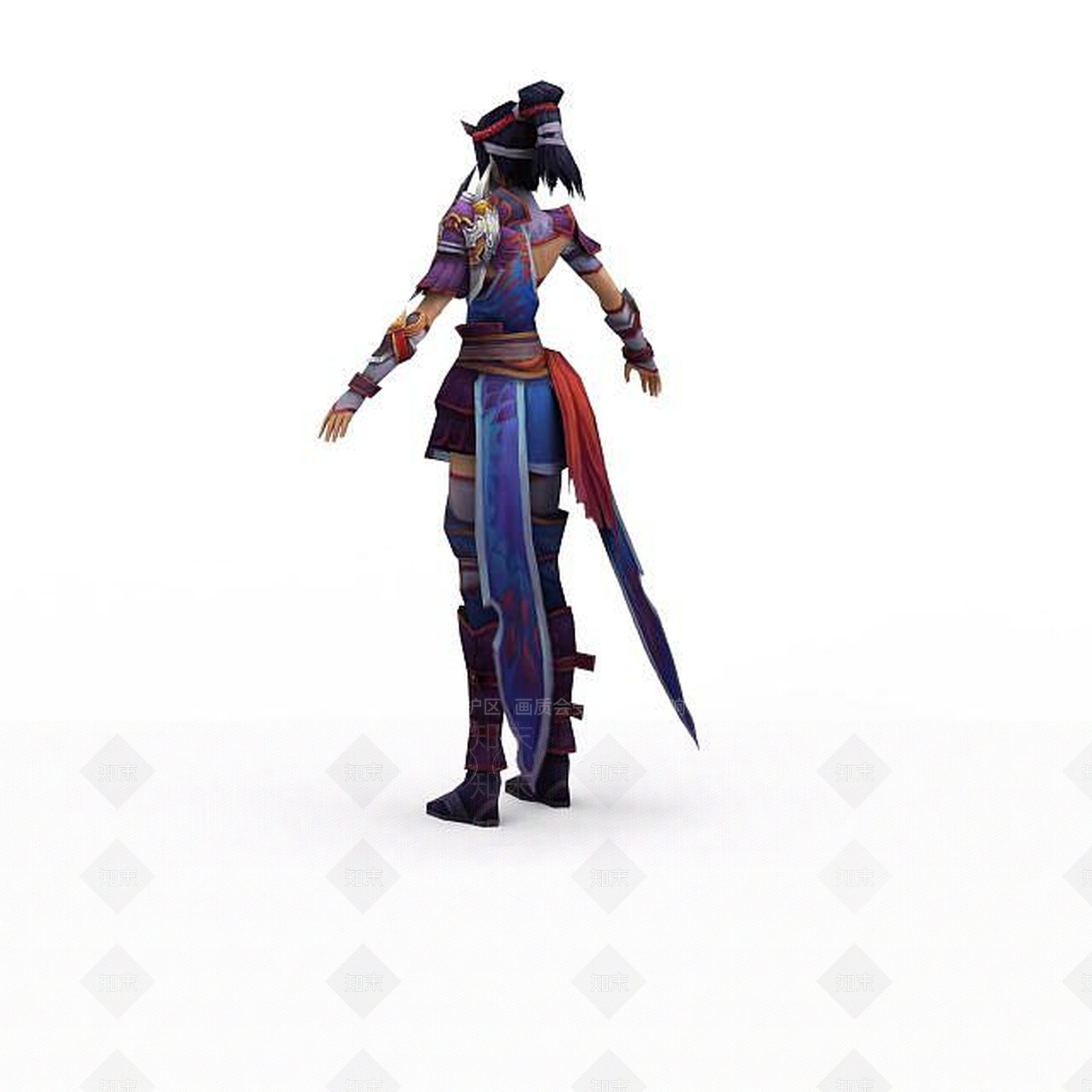 现代虚拟人物3D模型下载【ID:1199836254】