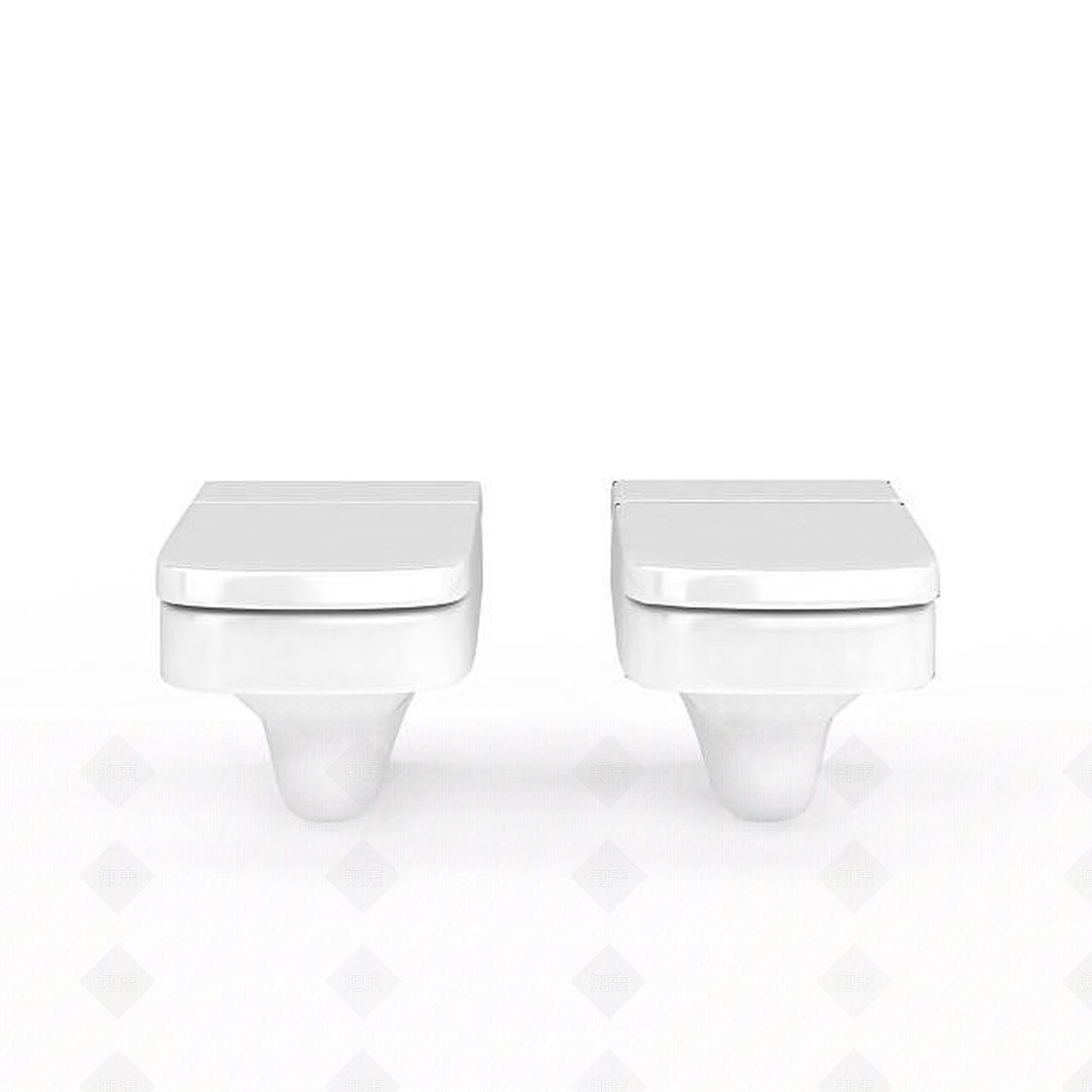 现代马桶3D模型下载【ID:1199846917】