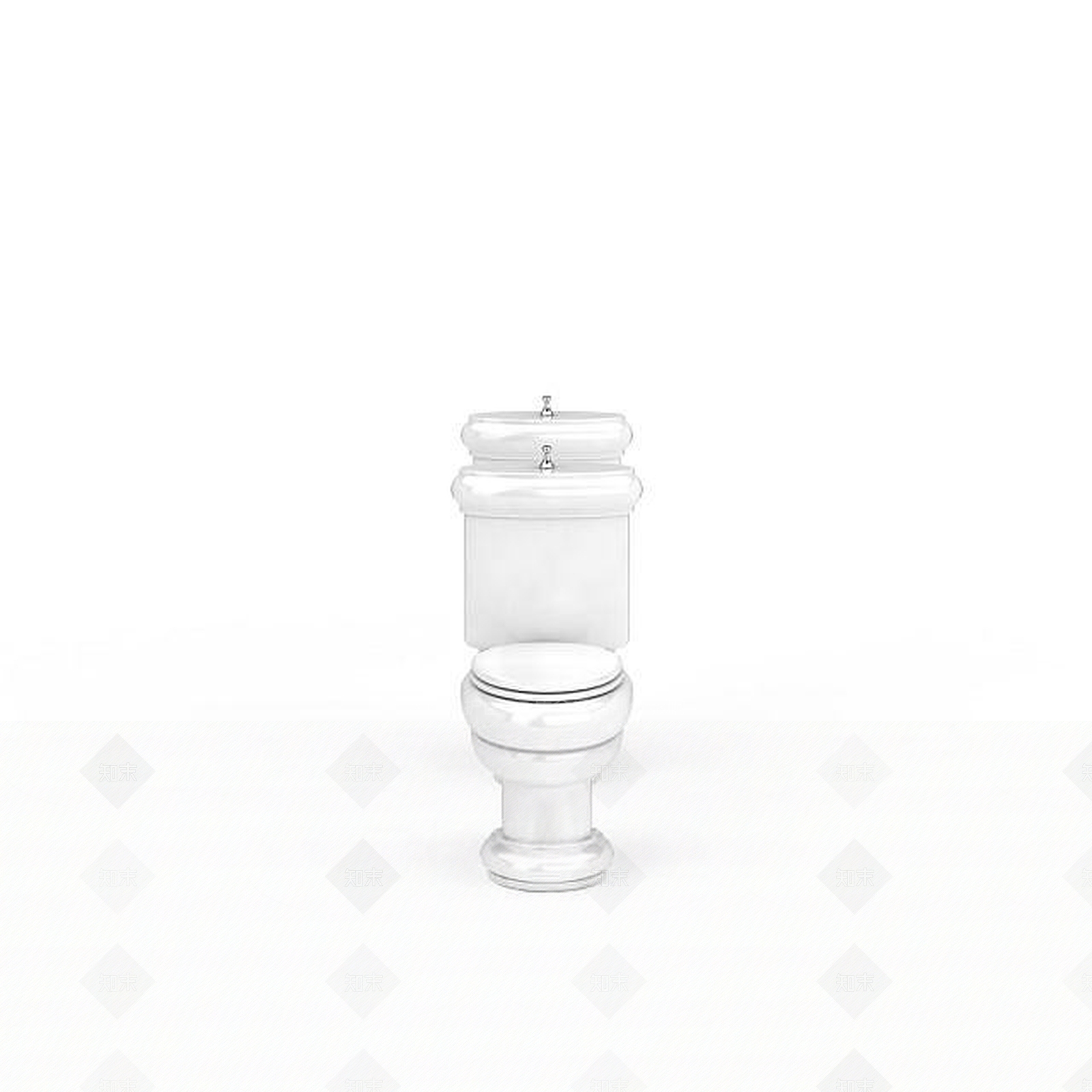 现代马桶3D模型下载【ID:1199853366】