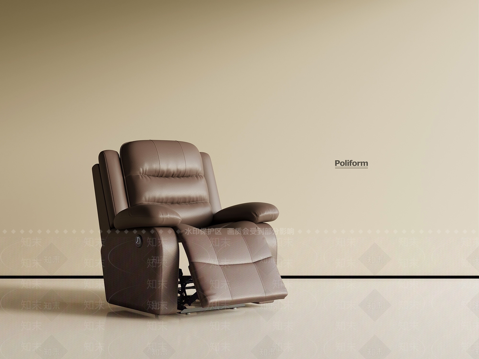 现代按摩椅SU模型下载【ID:1196624895】