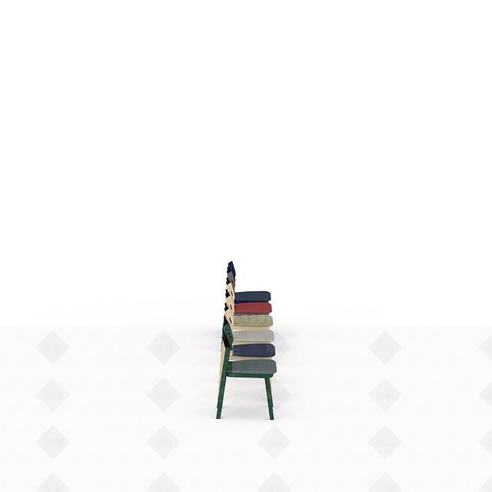 现代书桌椅3D模型下载【ID:1196624747】