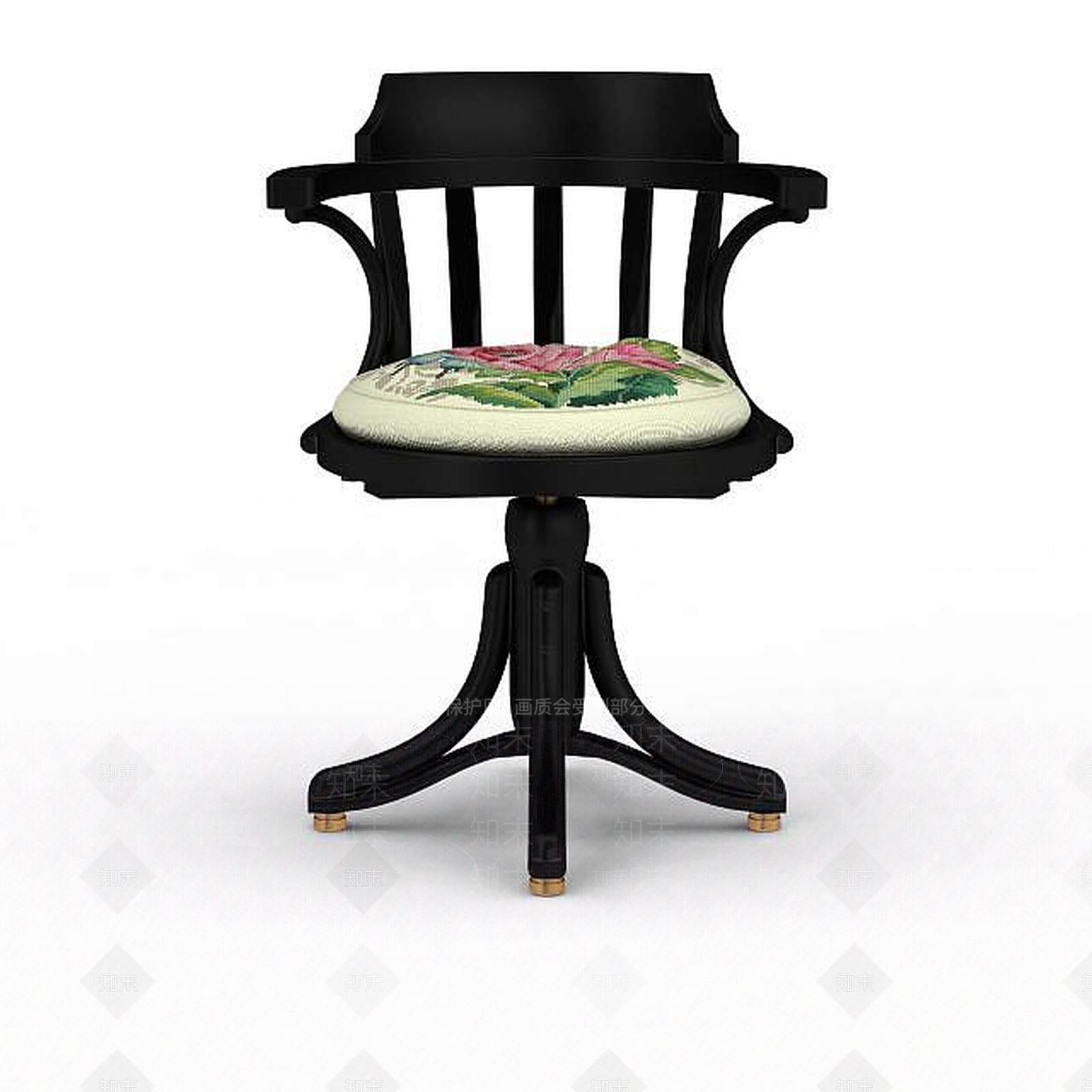 现代书桌椅3D模型下载【ID:1196625277】