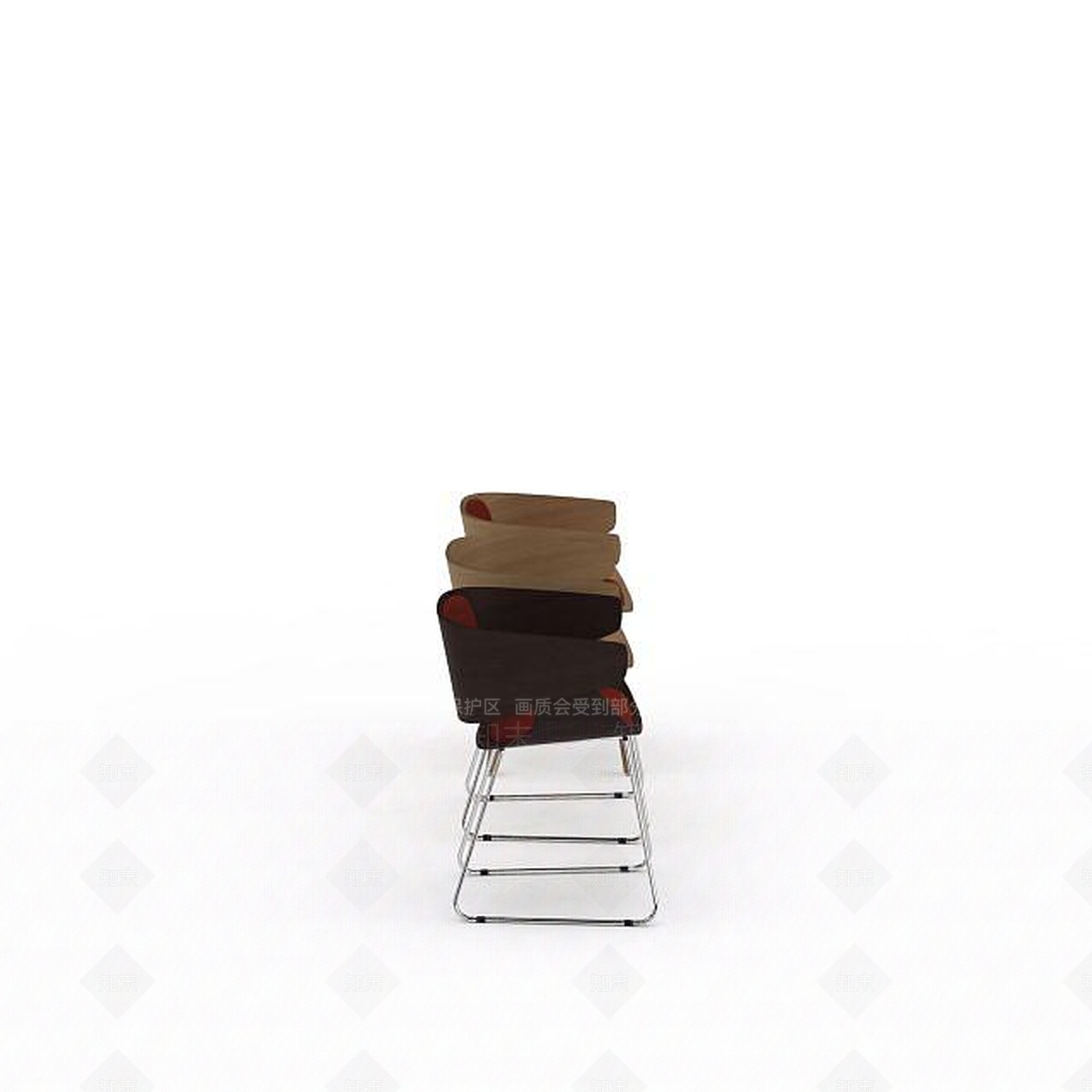 现代书桌椅3D模型下载【ID:1196626095】