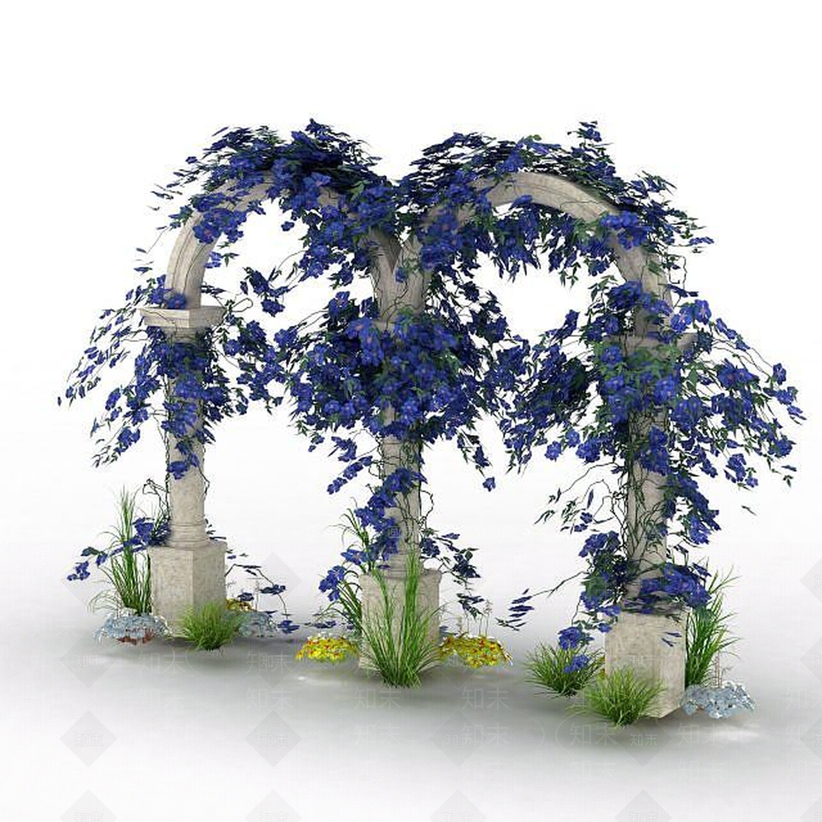 现代其他景观小品3D模型下载【ID:1196626159】