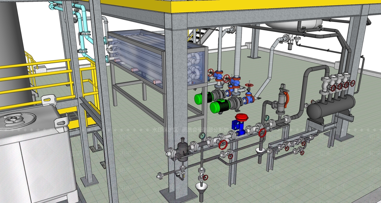 机房SU模型下载【ID:1196629998】