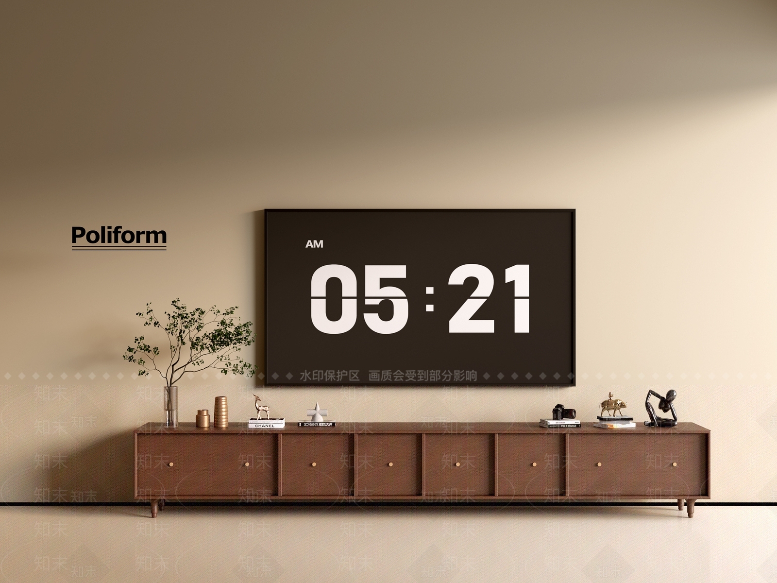现代电视柜SU模型下载【ID:1196638337】