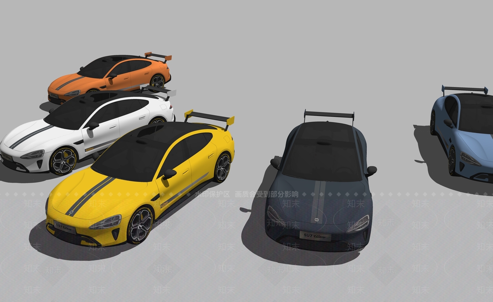 汽车SU模型下载【ID:1196647709】