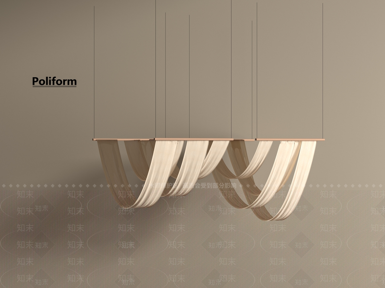 现代吊顶3D模型下载【ID:1196653071】