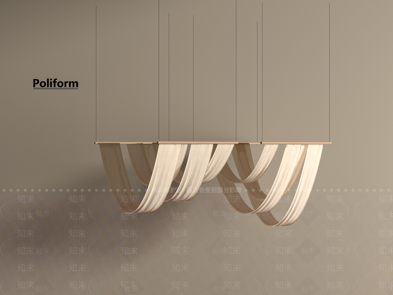 现代吊顶SU模型下载【ID:1196657546】