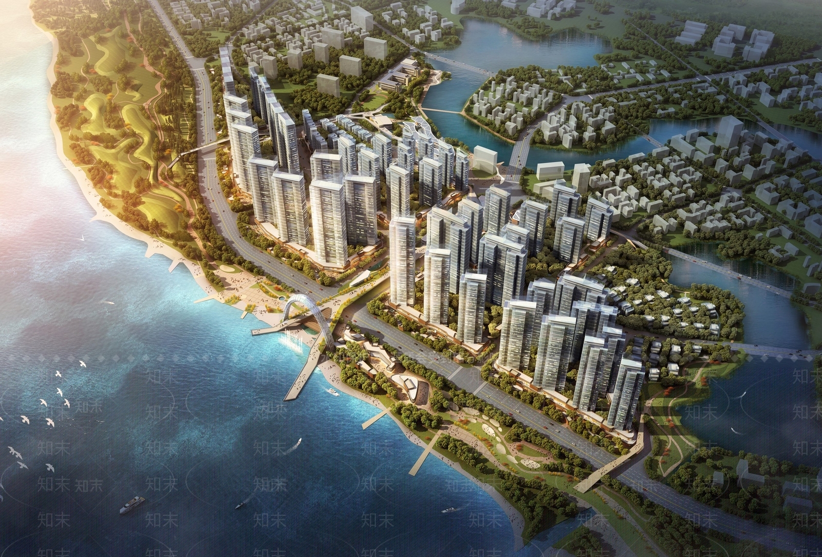 现代高层住宅SU模型下载【ID:1196665922】