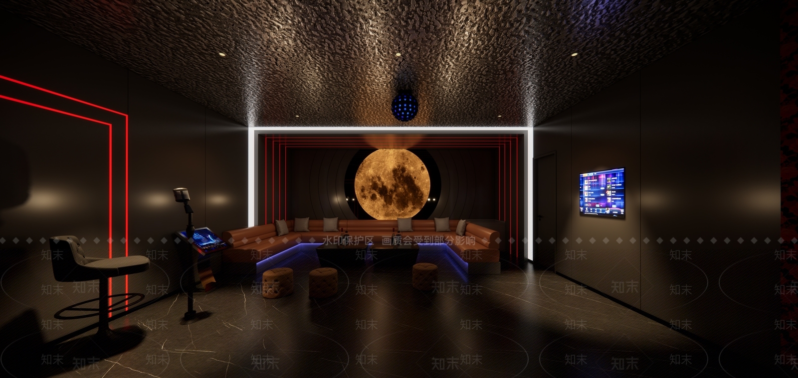 现代轻奢KTVSU模型下载【ID:1196666589】