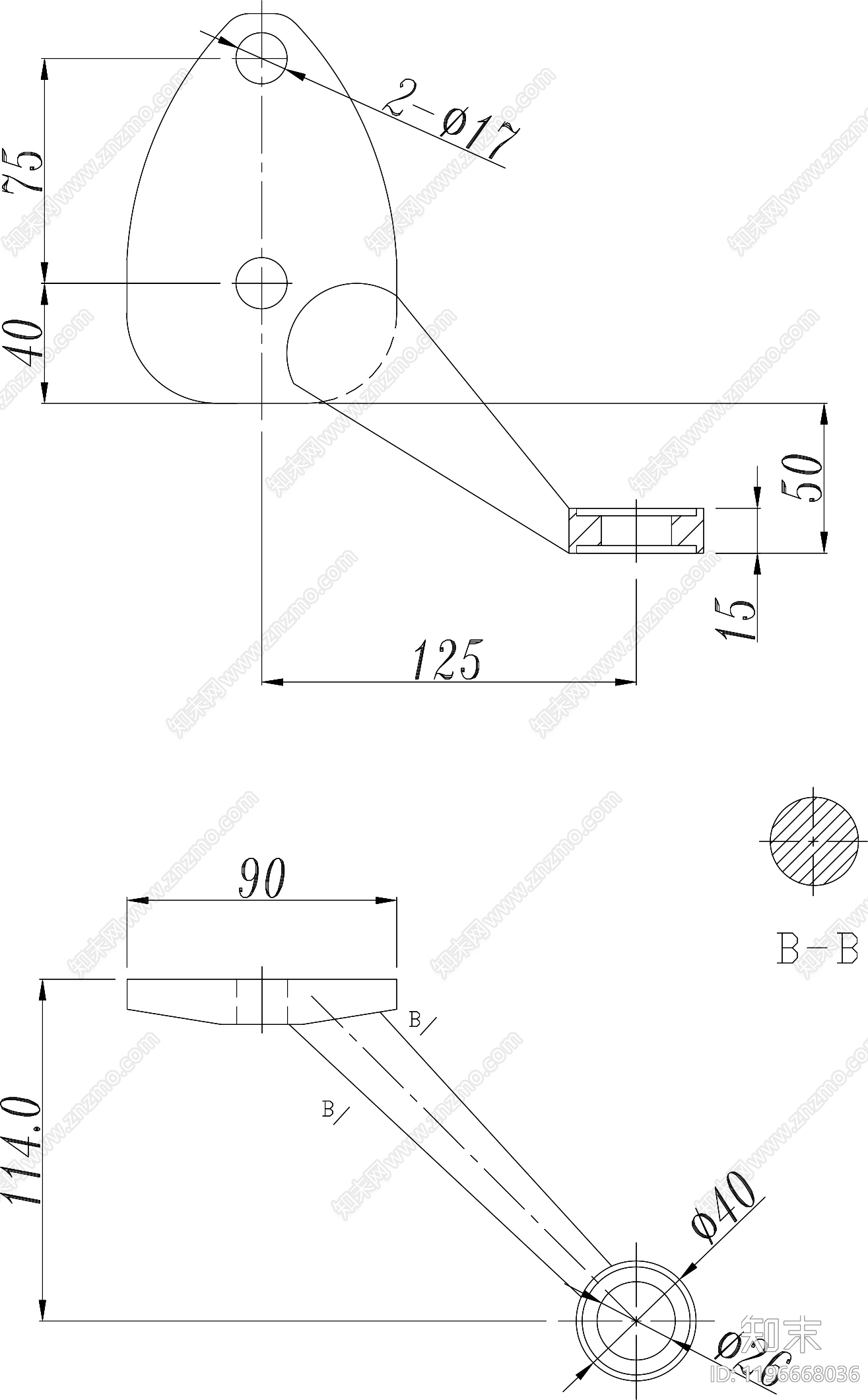 幕墙结构节点cad施工图下载【ID:1196668036】