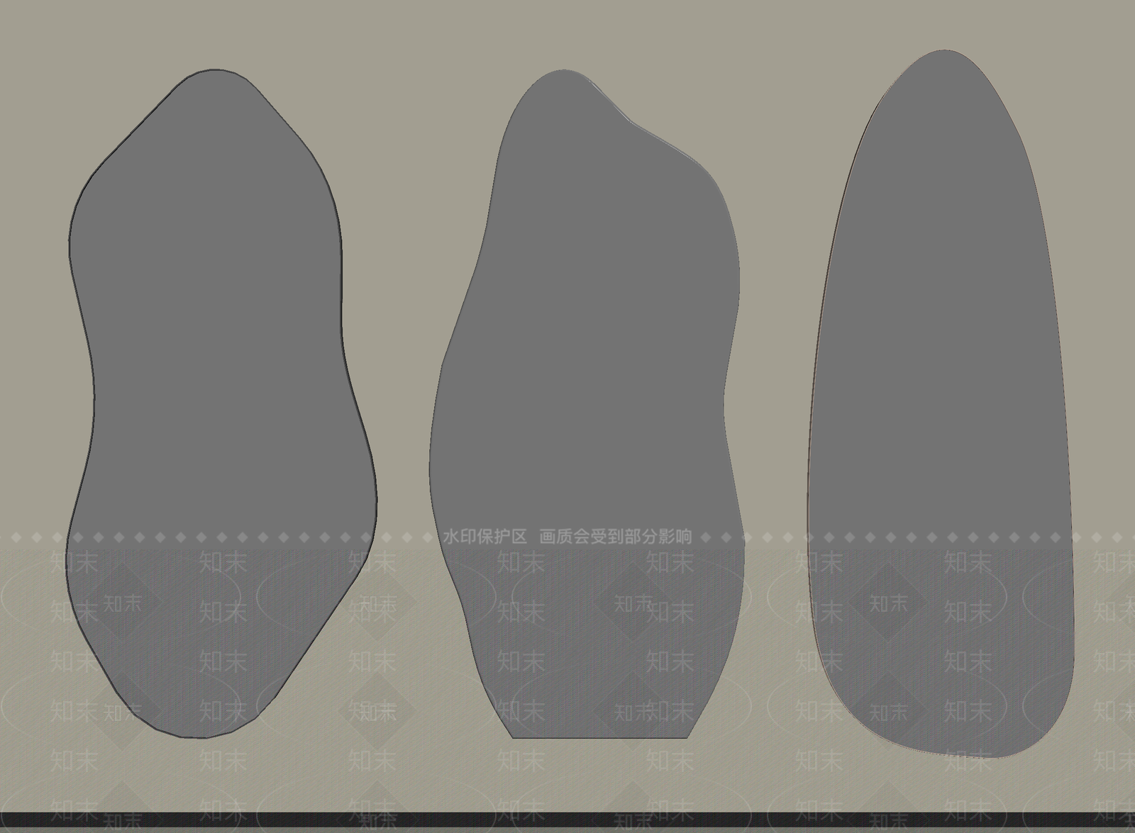 现代镜子SU模型下载【ID:1196670534】