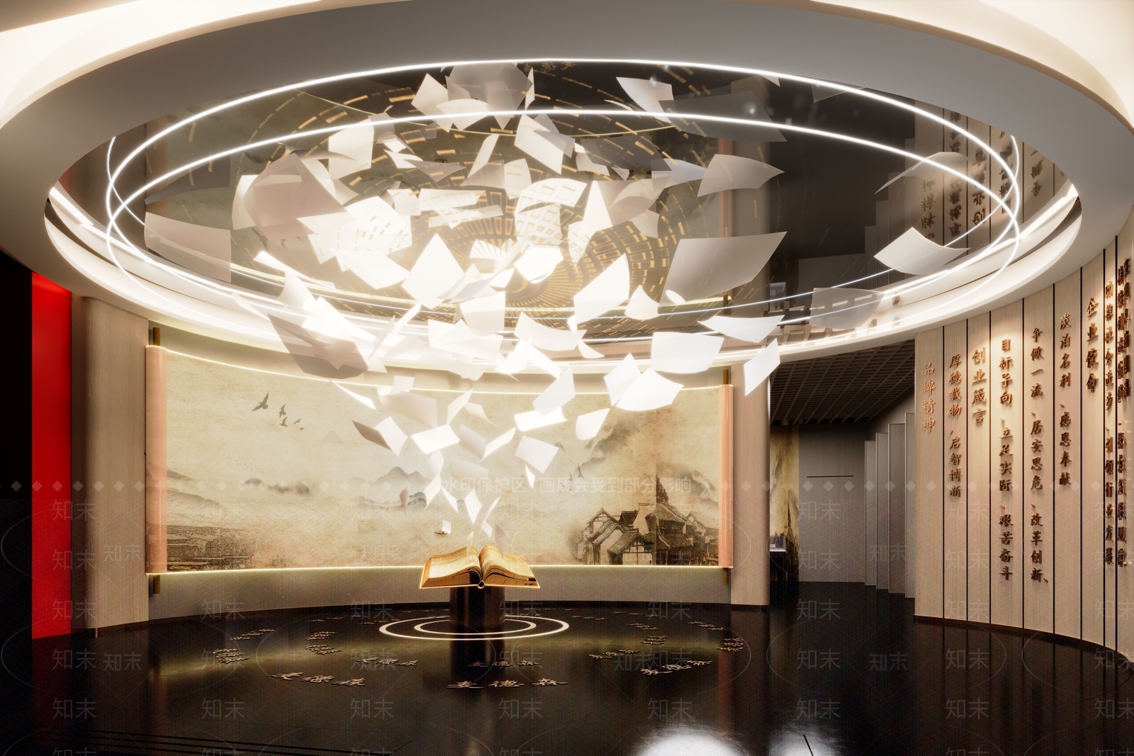 中式新中式其他文化展厅3D模型下载【ID:1196674150】