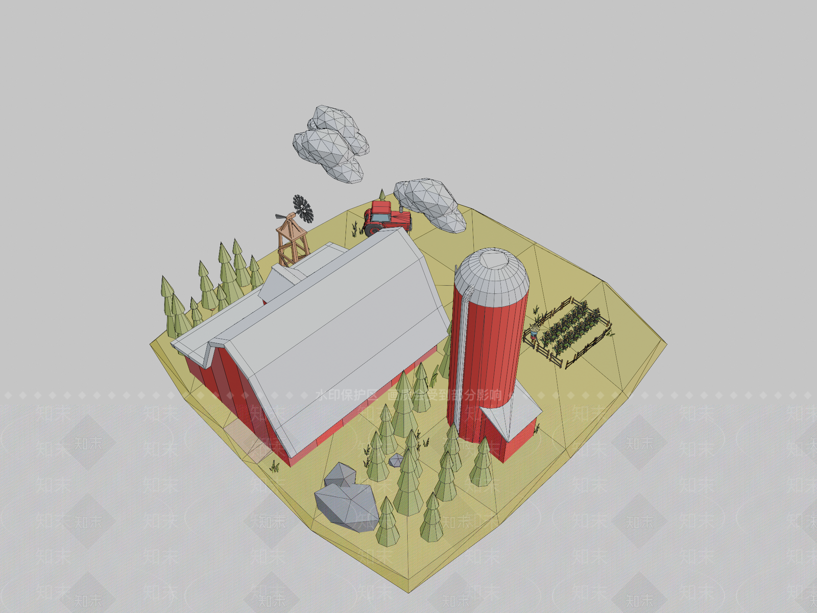 其他绿植3D模型下载【ID:1196675274】