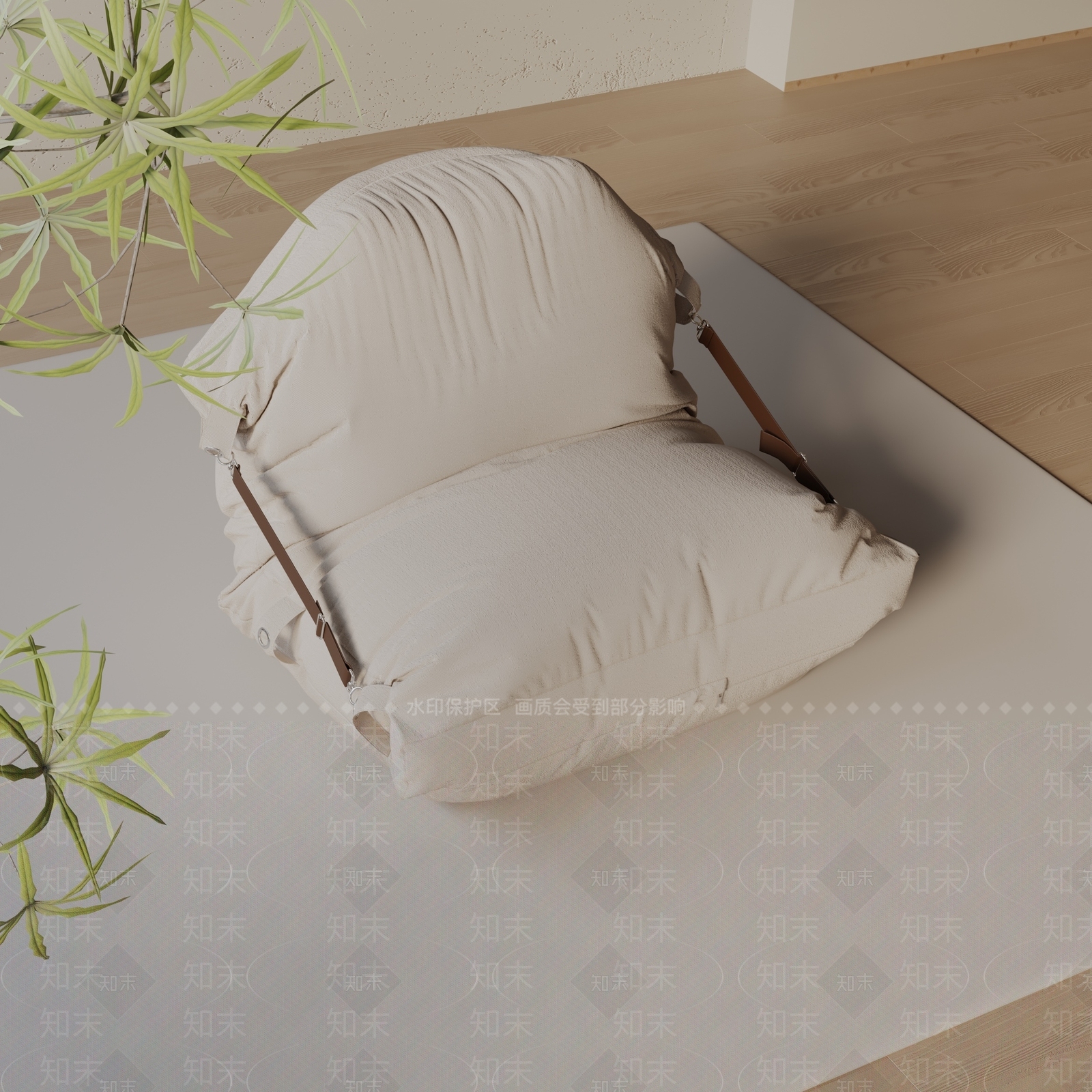 现代休闲椅3D模型下载【ID:1196688262】
