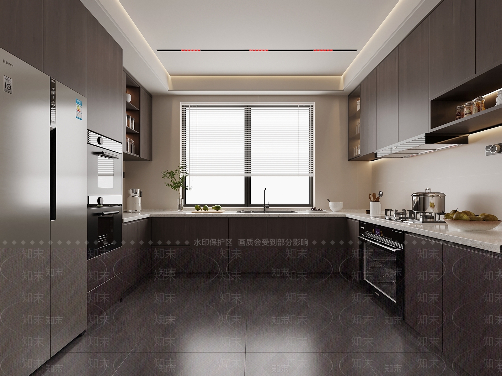 意式封闭式厨房3D模型下载【ID:1196692869】