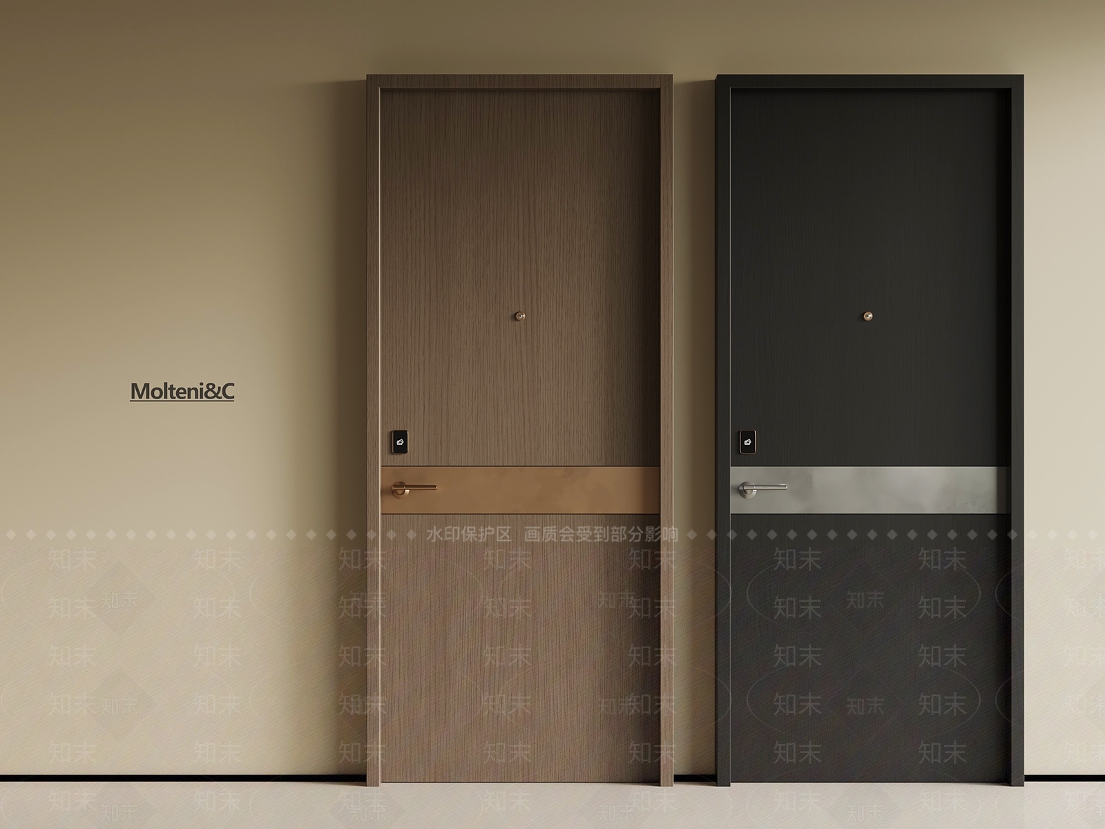 意式单开门3D模型下载【ID:1196693065】