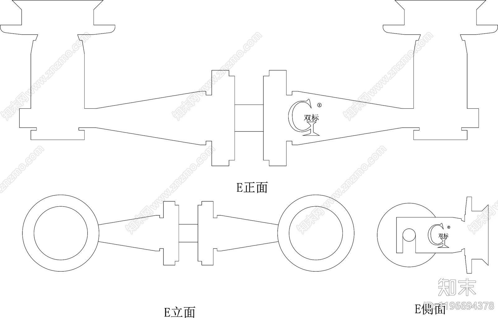 幕墙结构节点cad施工图下载【ID:1196694378】