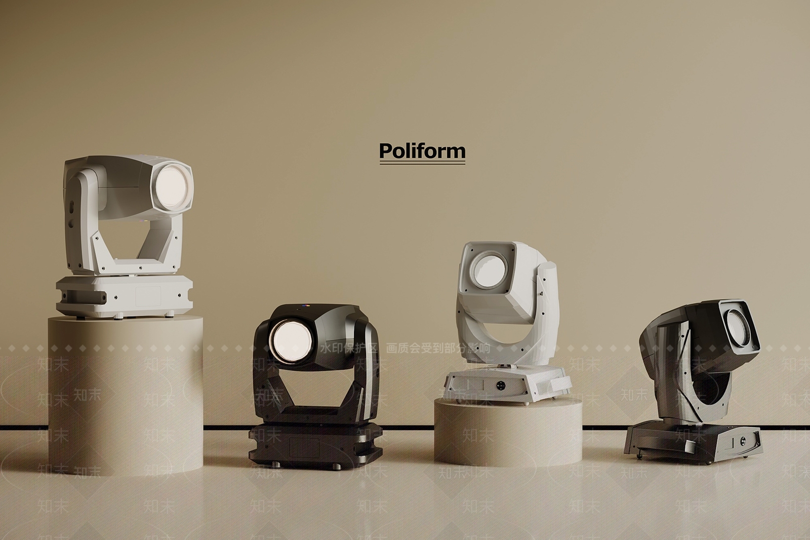 现代其他舞台灯光SU模型下载【ID:1196698674】