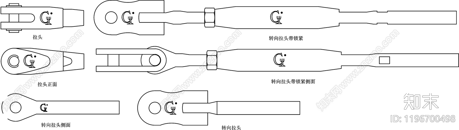幕墙结构节点cad施工图下载【ID:1196700498】