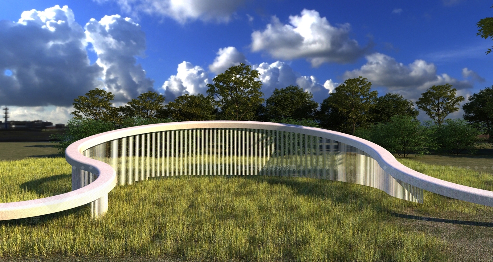 现代景观雕塑3D模型下载【ID:1196701082】