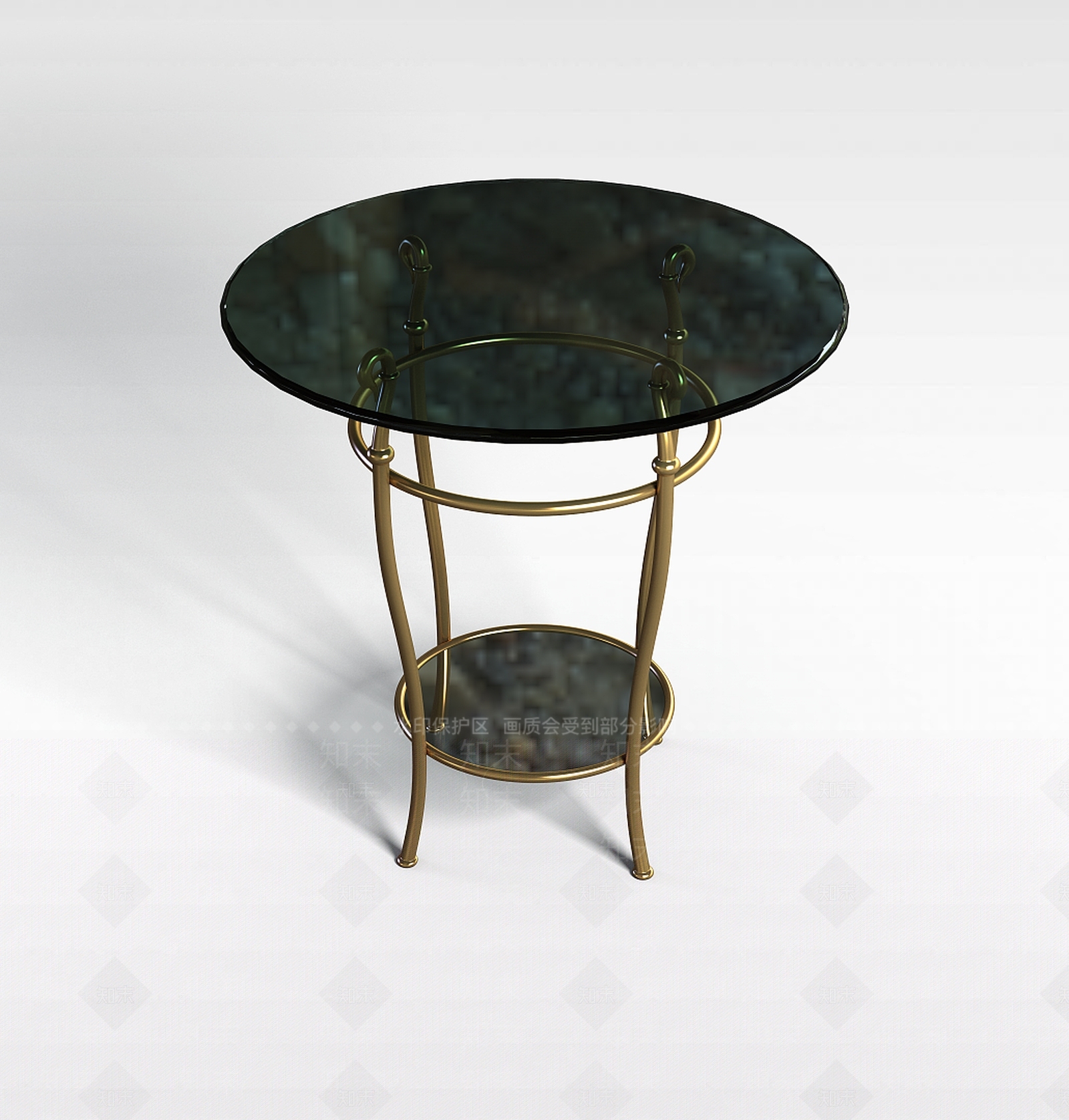 现代休闲圆几3D模型下载【ID:1196709438】