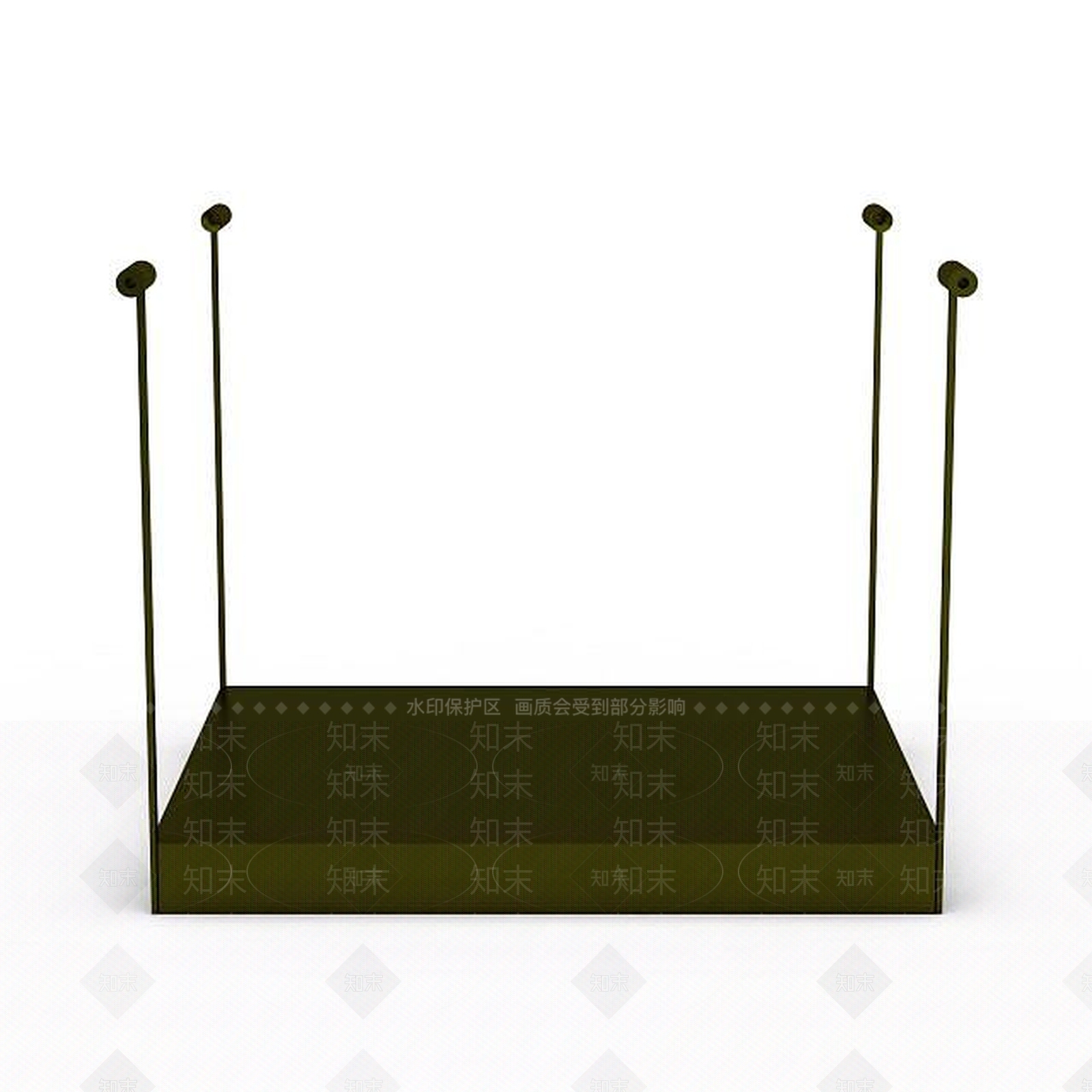 现代小型展台3D模型下载【ID:1196711551】