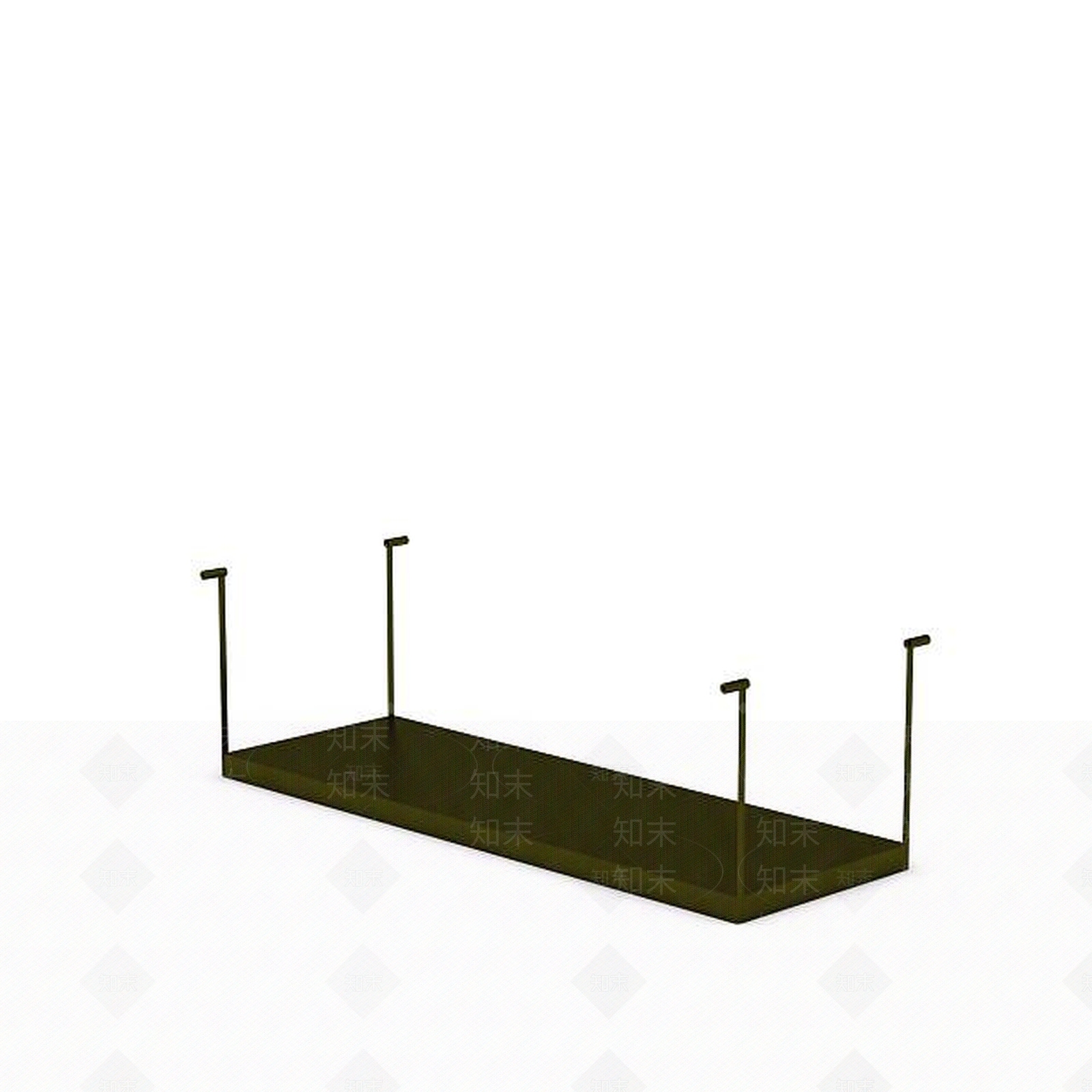 现代铁艺桌子3D模型下载【ID:1196711680】