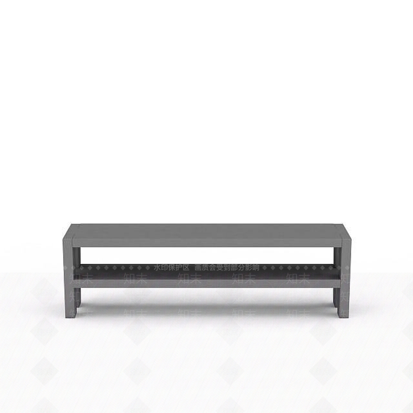 现代公园长椅3D模型下载【ID:1196711838】