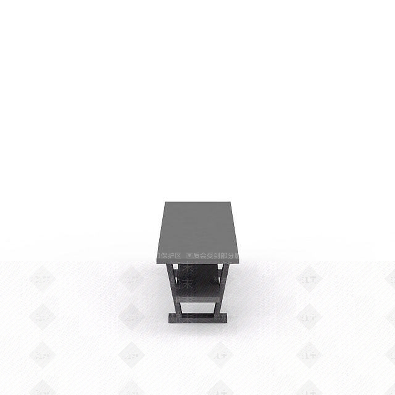 现代公共长椅3D模型下载【ID:1196711903】