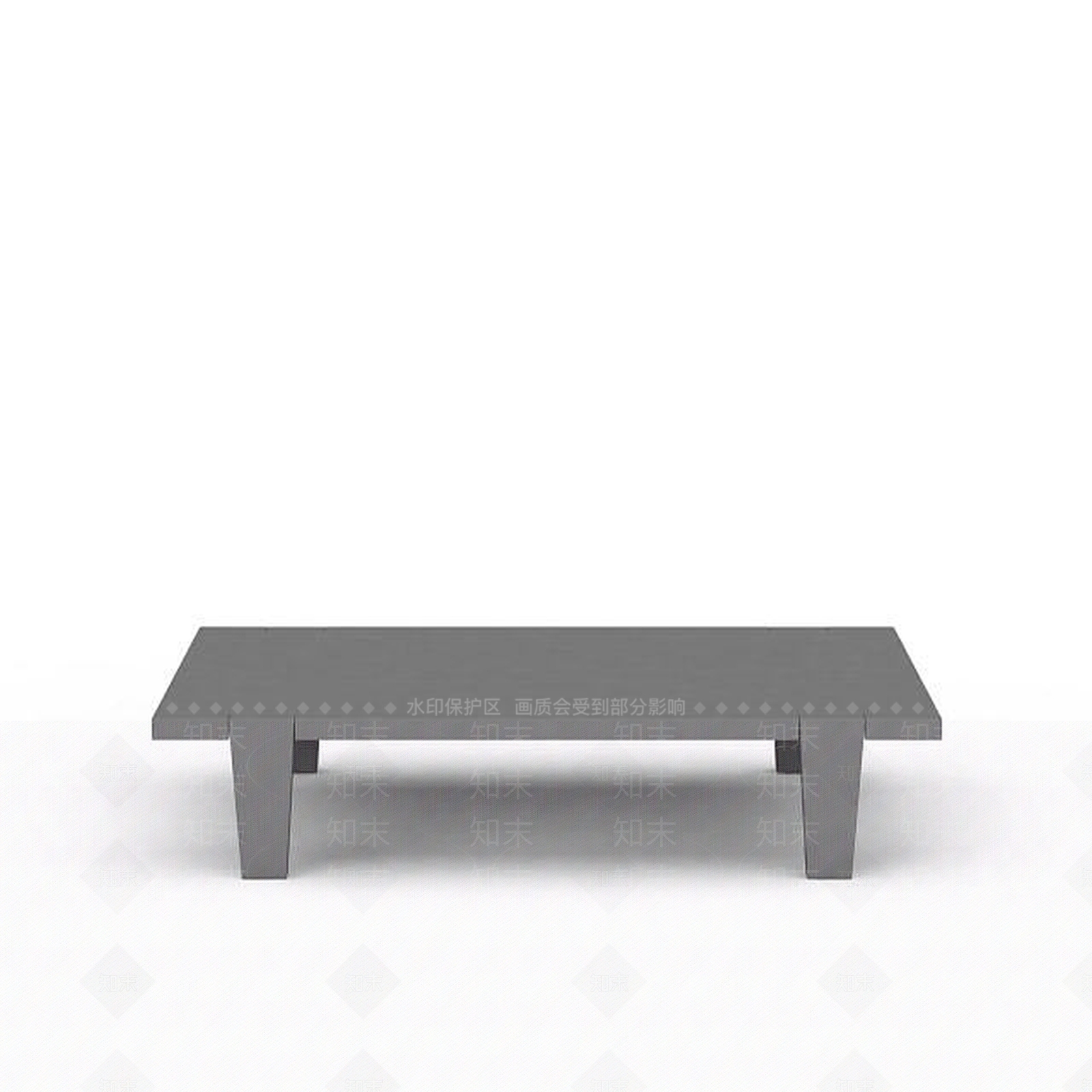 日式矮桌3D模型下载【ID:1196711955】