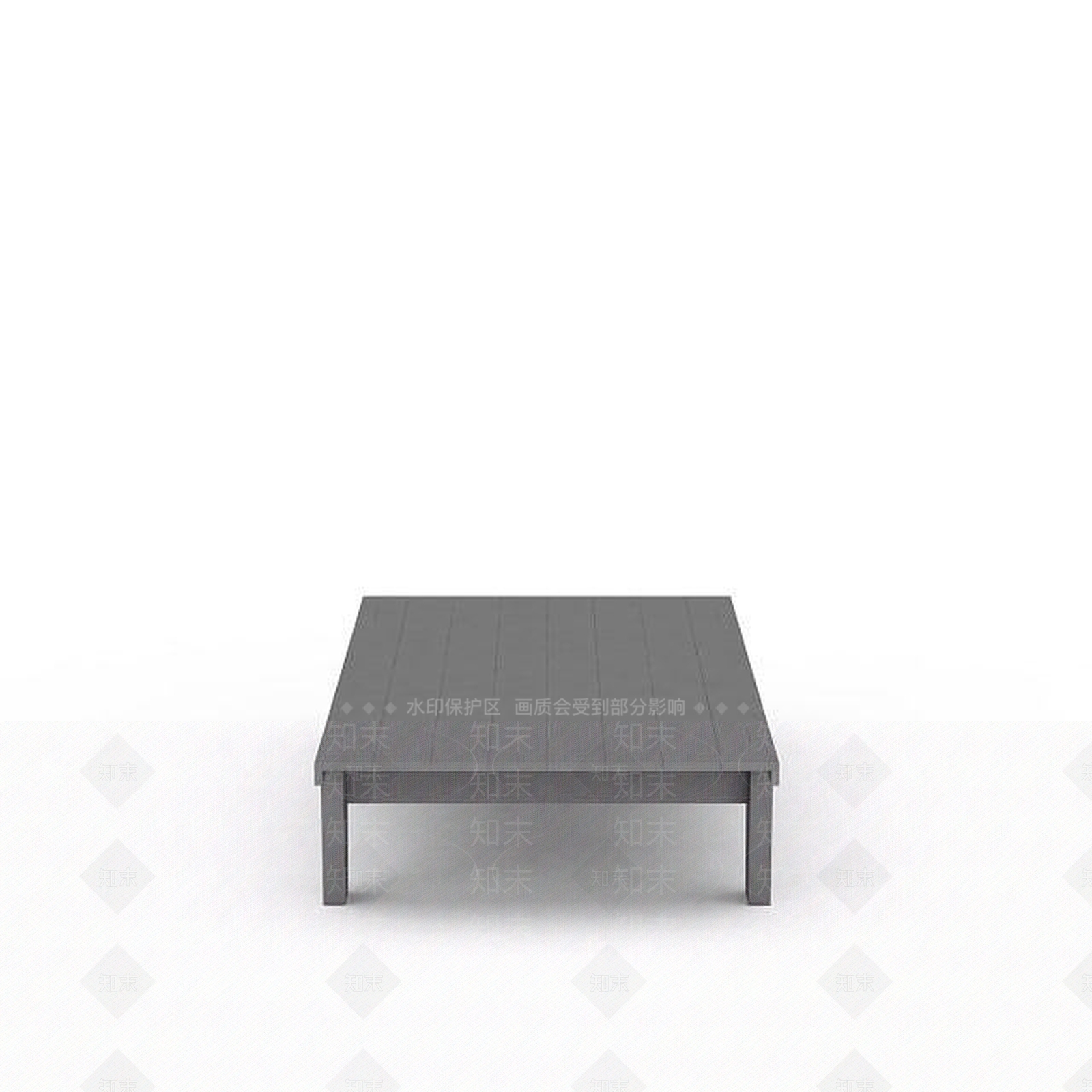 日式矮桌3D模型下载【ID:1196711955】