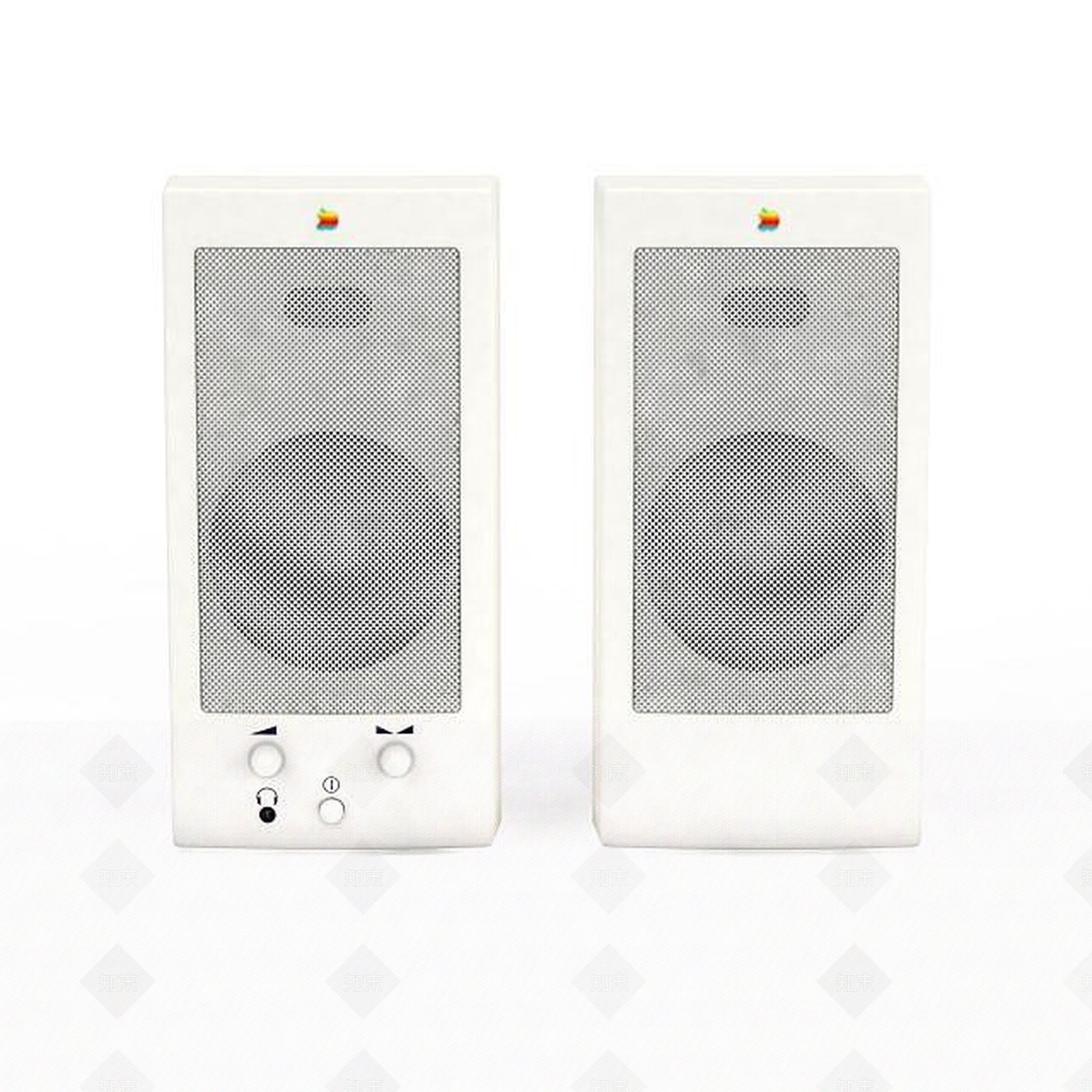 现代白色音响组合3D模型下载【ID:1196716084】