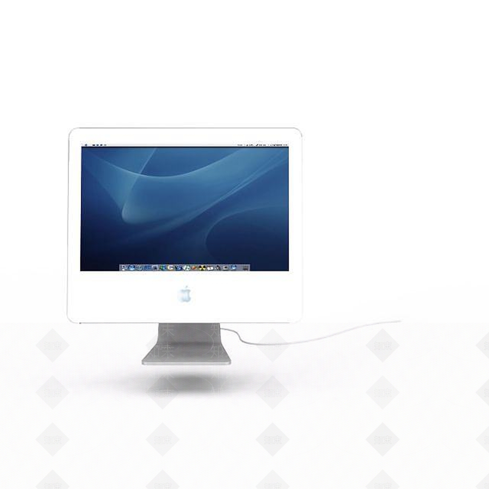 现代苹果台式电脑3D模型下载【ID:1196716862】