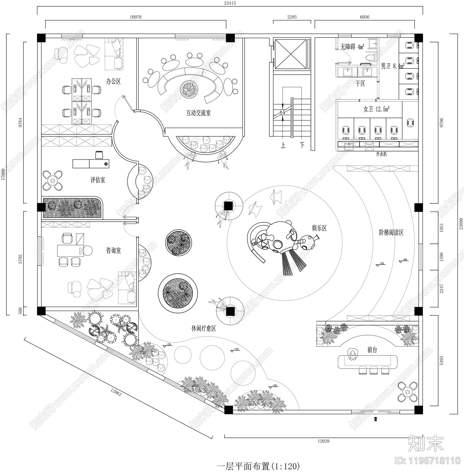 现代其他教育空间施工图下载【ID:1196718110】
