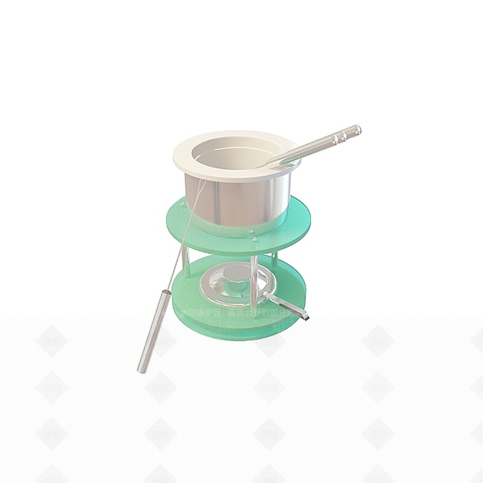 现代厨房用具3D模型下载【ID:1196718745】