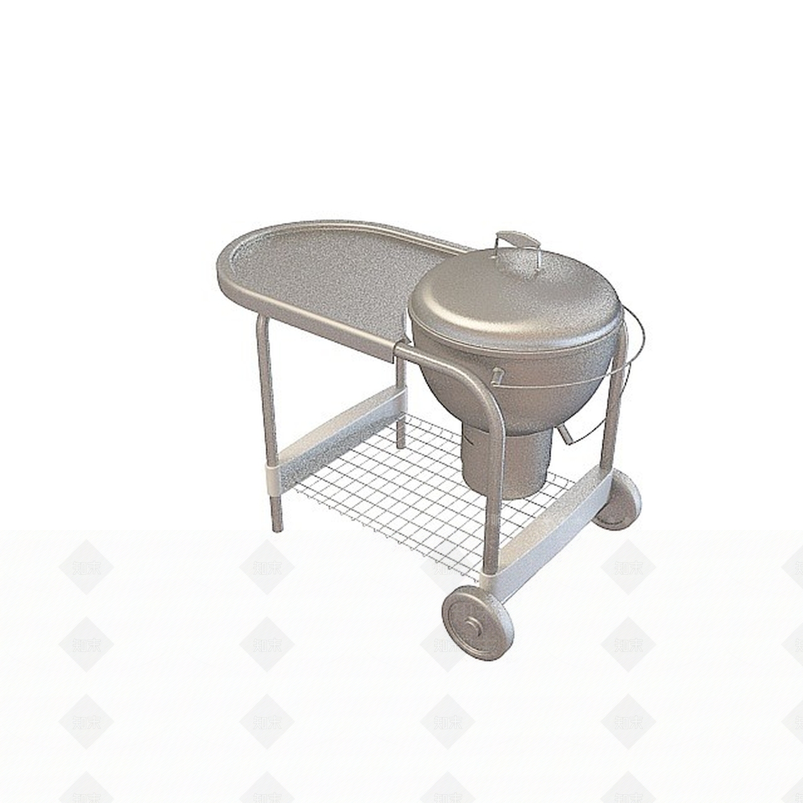 现代厨房用具3D模型下载【ID:1196719071】