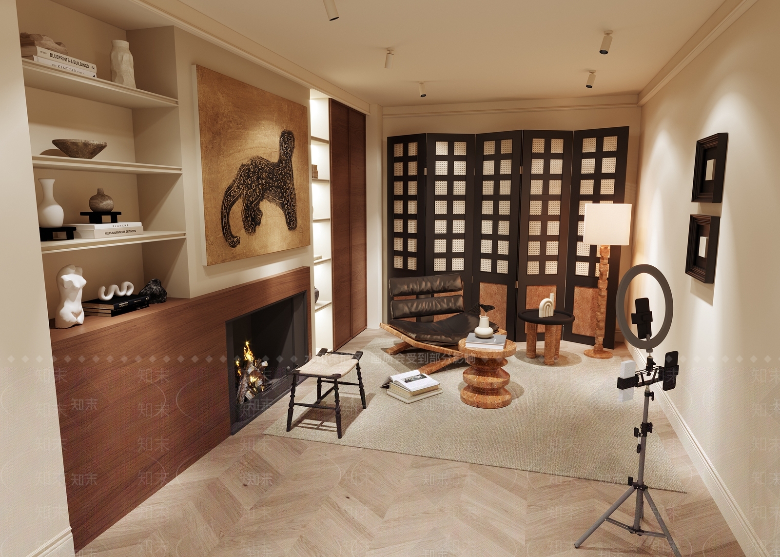 奶油中古直播间3D模型下载【ID:1196720297】