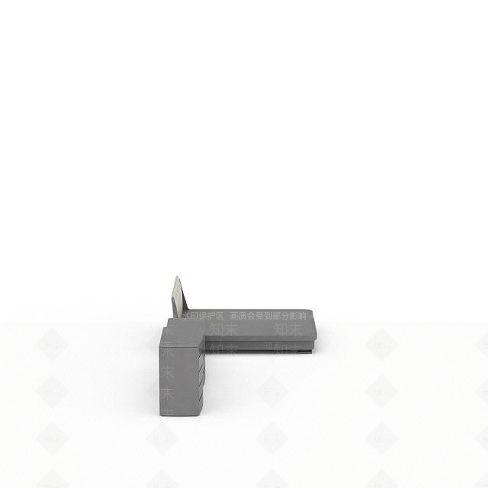 现代实木床3D模型下载【ID:1196722290】