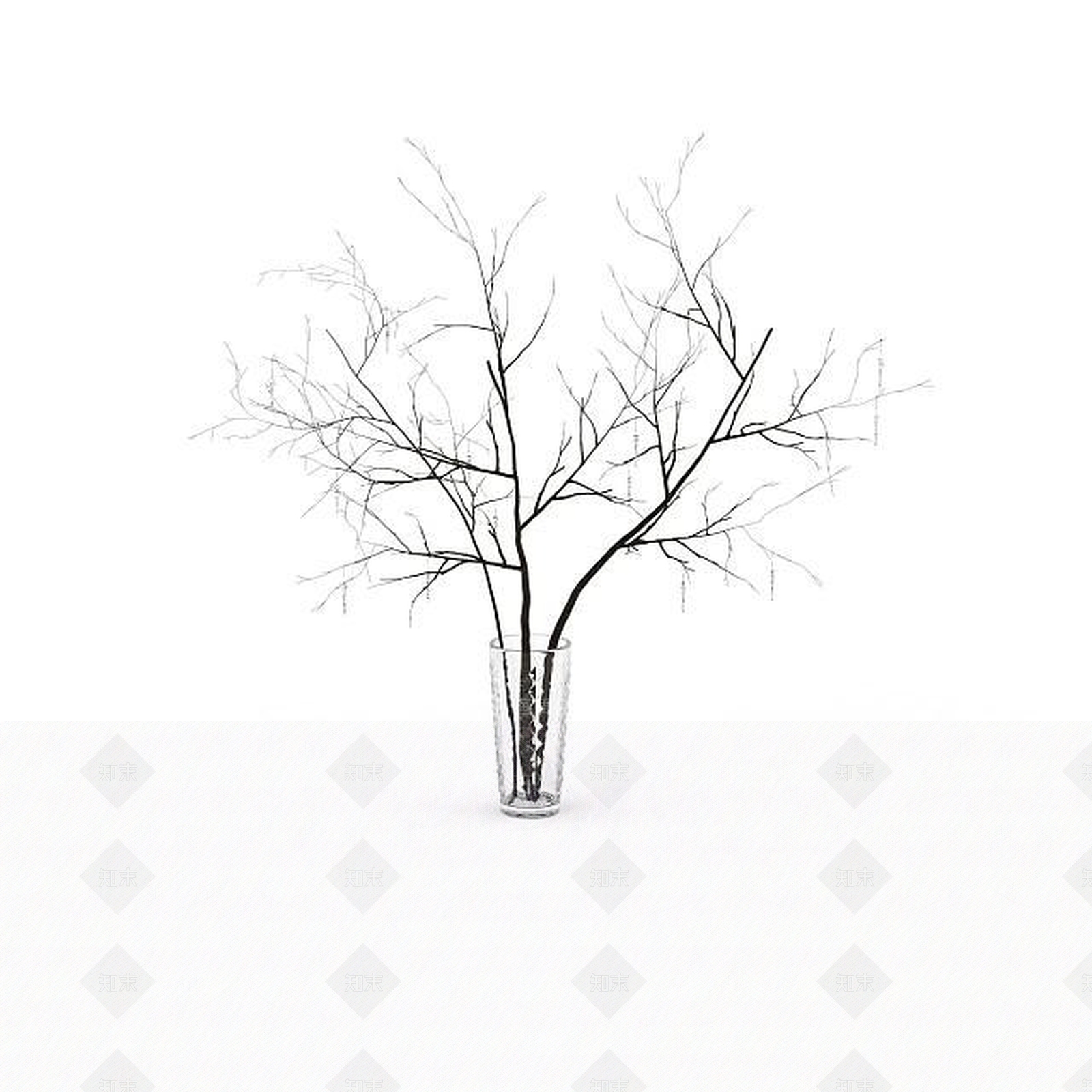 现代室内观赏物3D模型下载【ID:1196723963】
