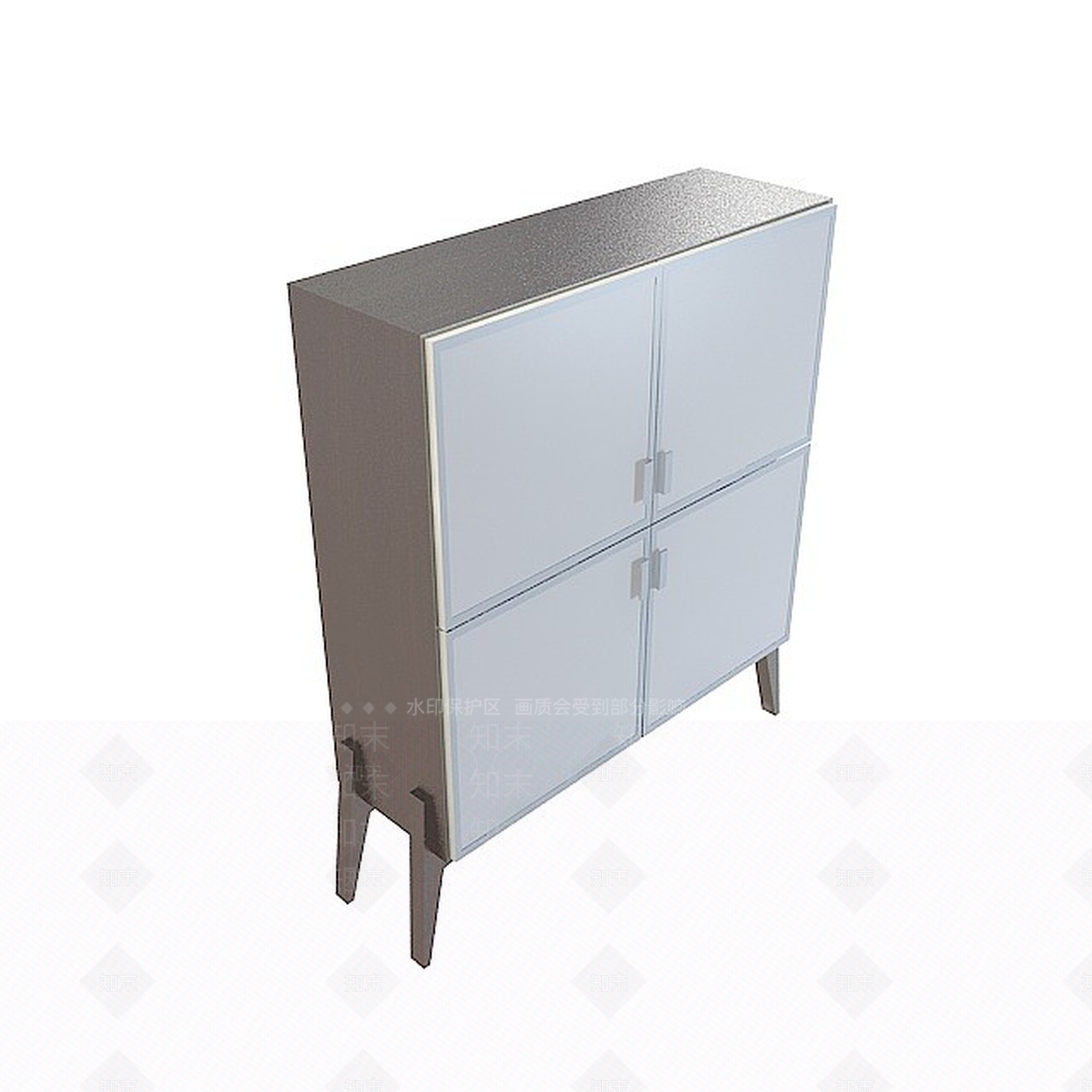 现代橱柜　3D模型下载【ID:1196725083】