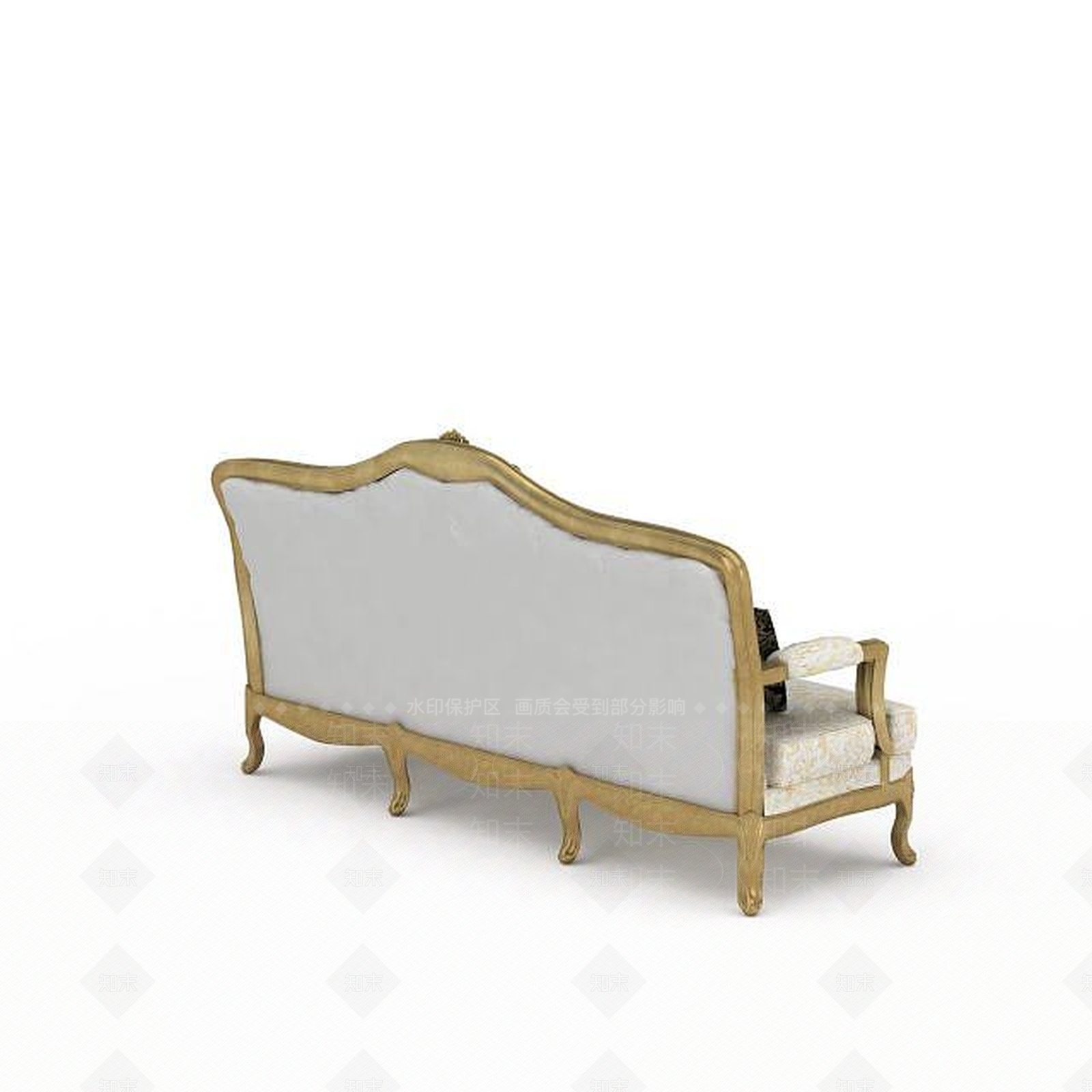 欧式古典欧式豪华沙发3D模型下载【ID:1196726591】