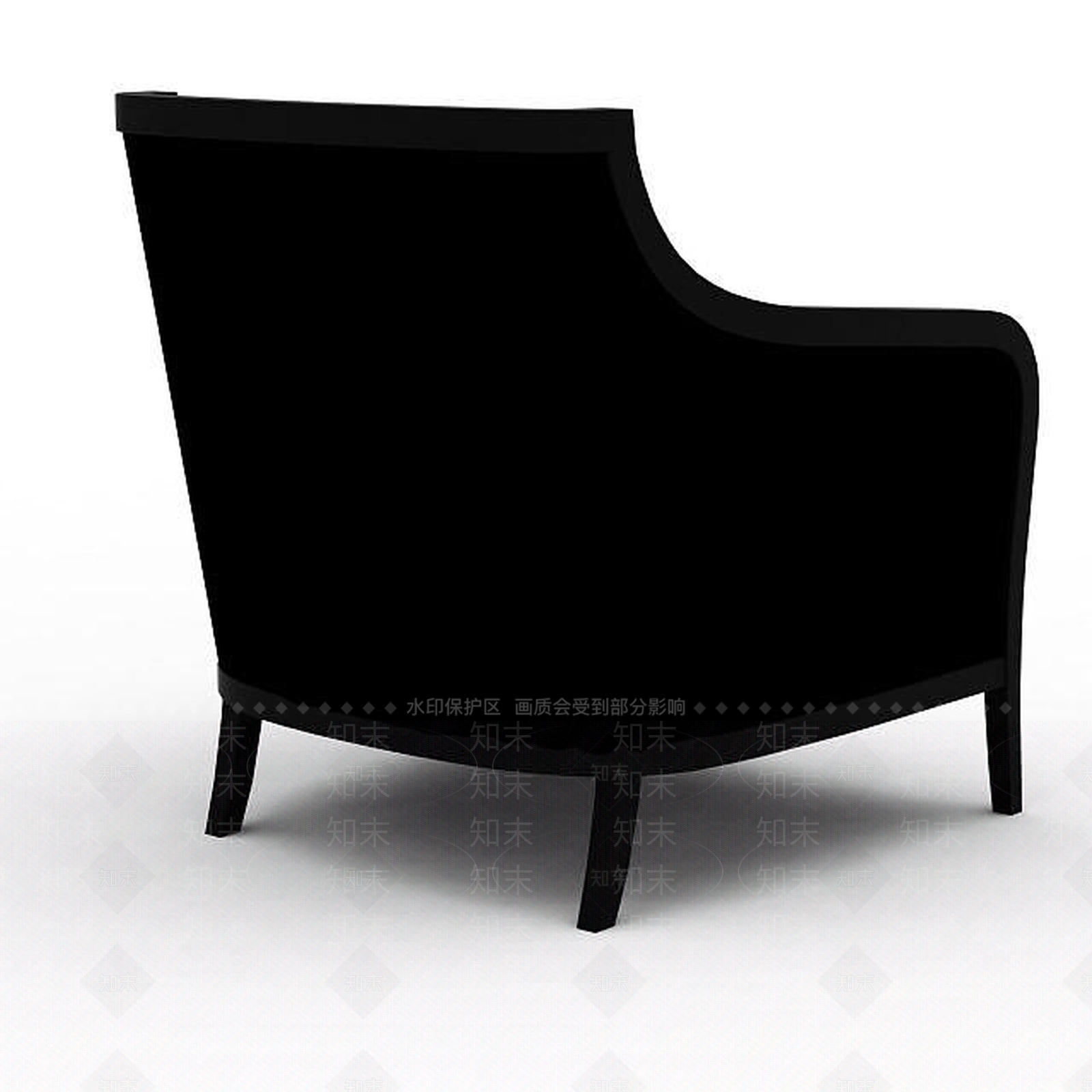 现代简约椅子3D模型下载【ID:1196957388】