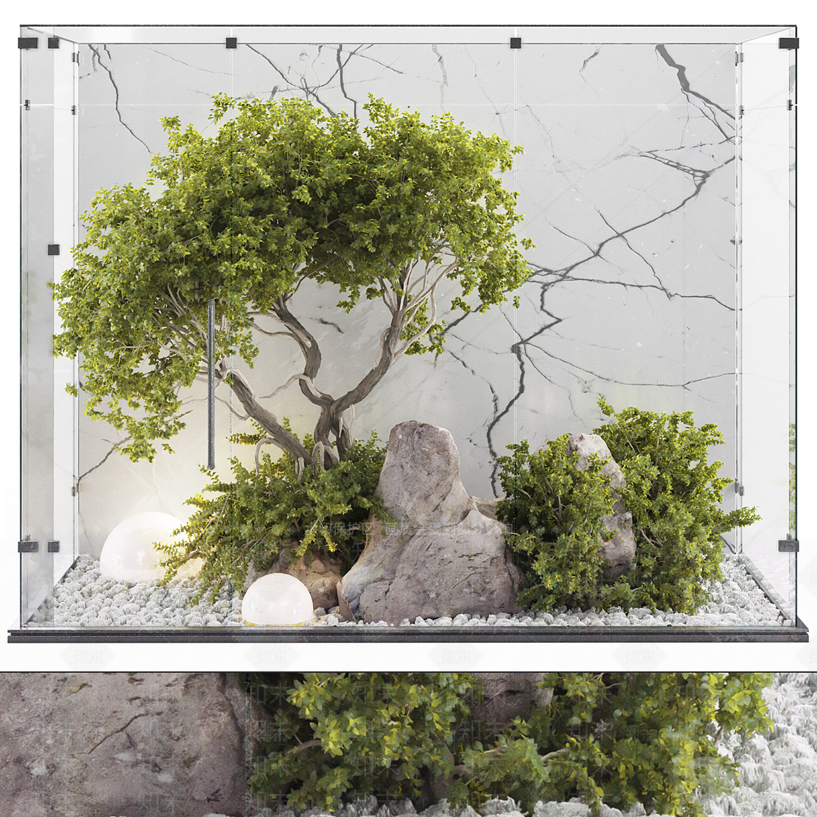 植物堆3D模型下载【ID:1196732205】