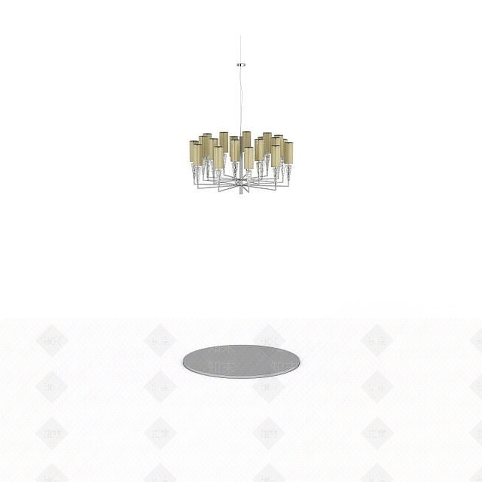 现代室内创意灯具3D模型下载【ID:1196732646】