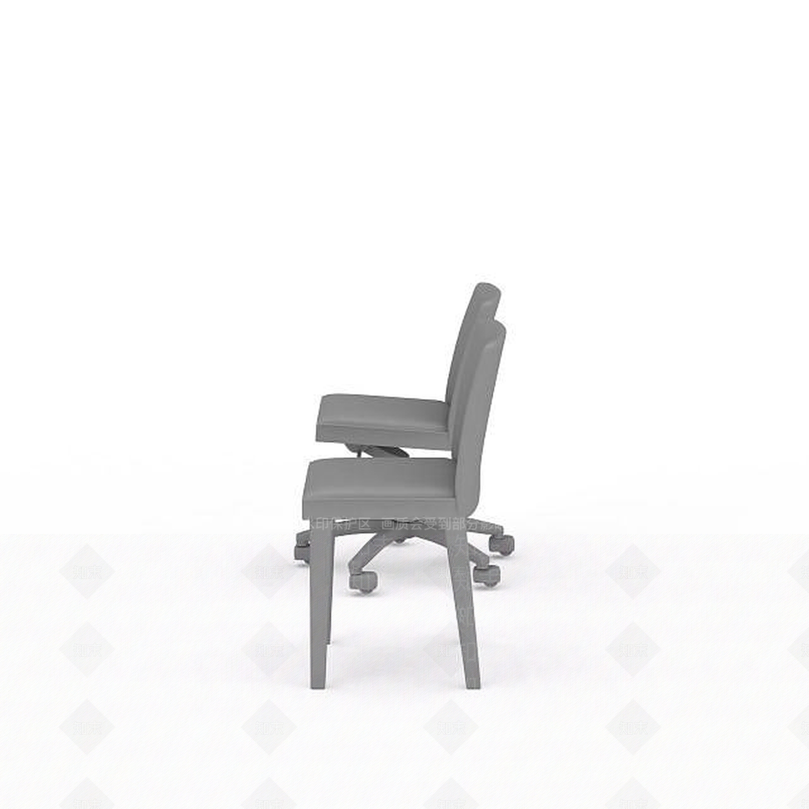 现代公共椅子组合3D模型下载【ID:1196733762】