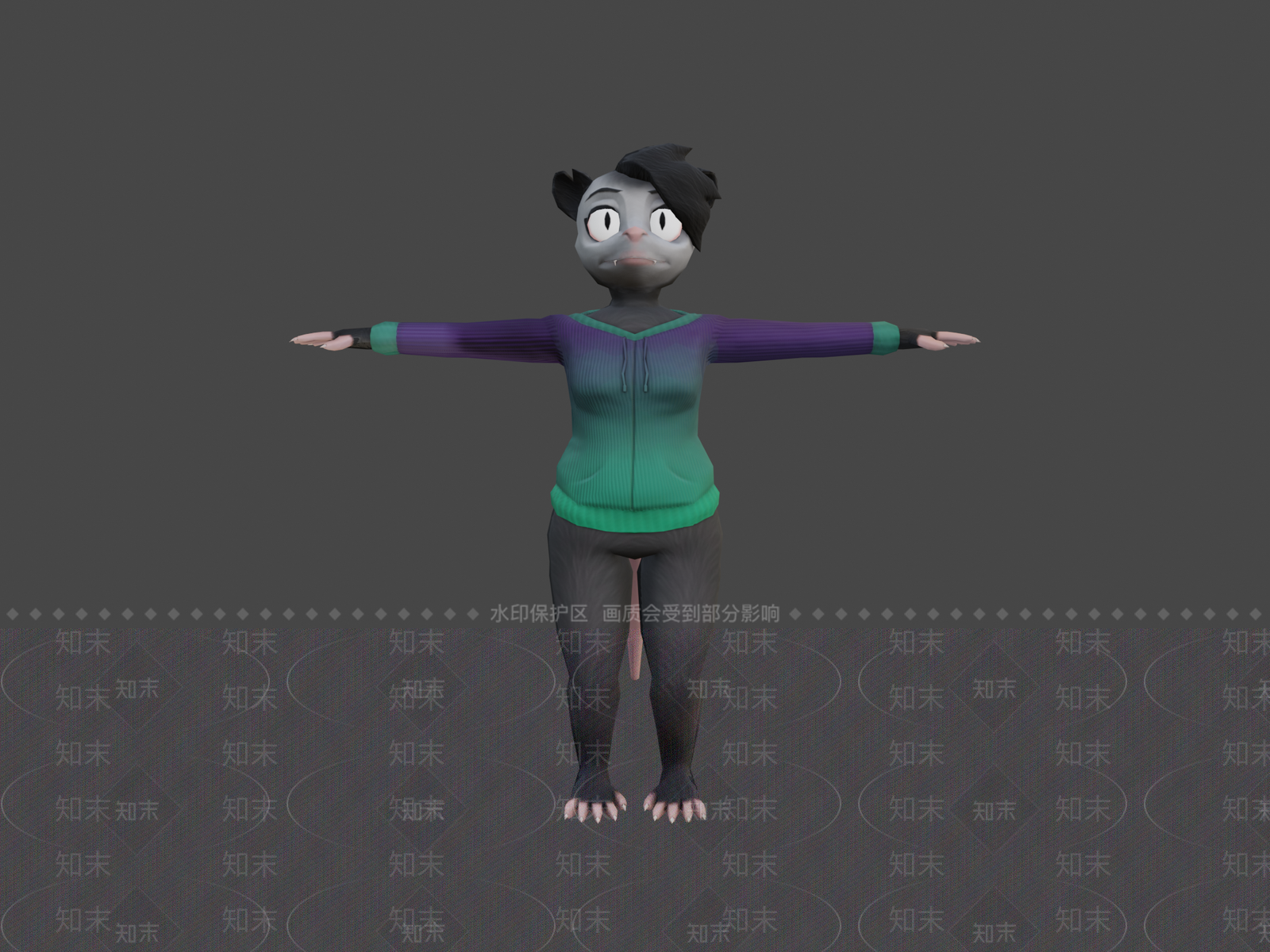 其他动物3D模型下载【ID:1196735028】