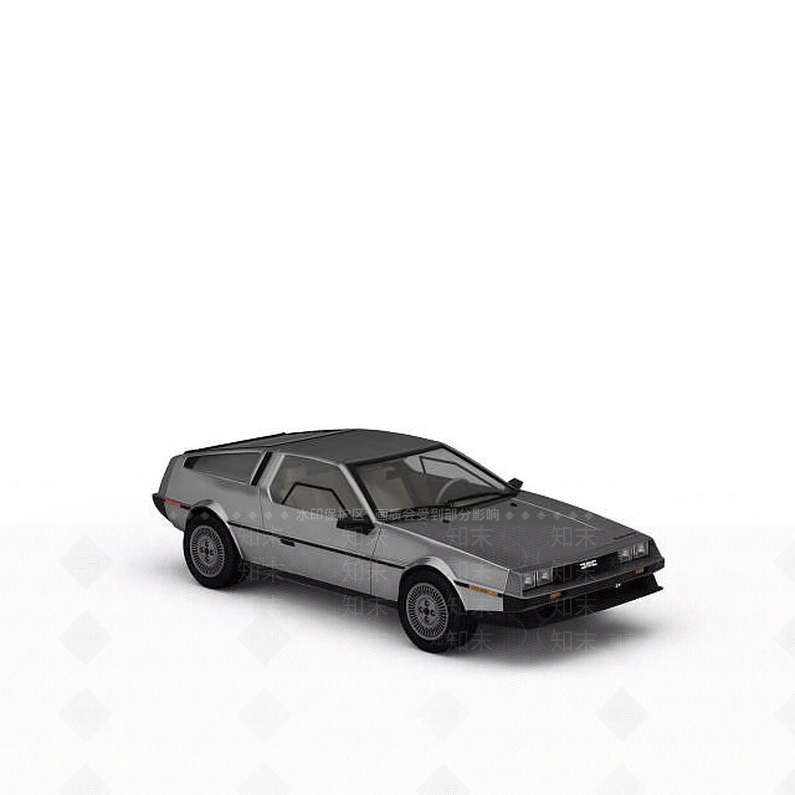 现代黑色玩具汽车3D模型下载【ID:1196736177】